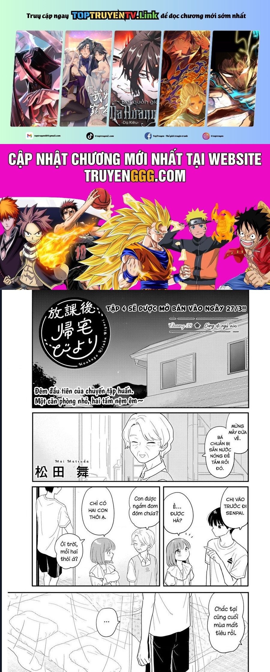 Câu Lạc Bộ Siêu Cấp Về Nhà - Chap 38