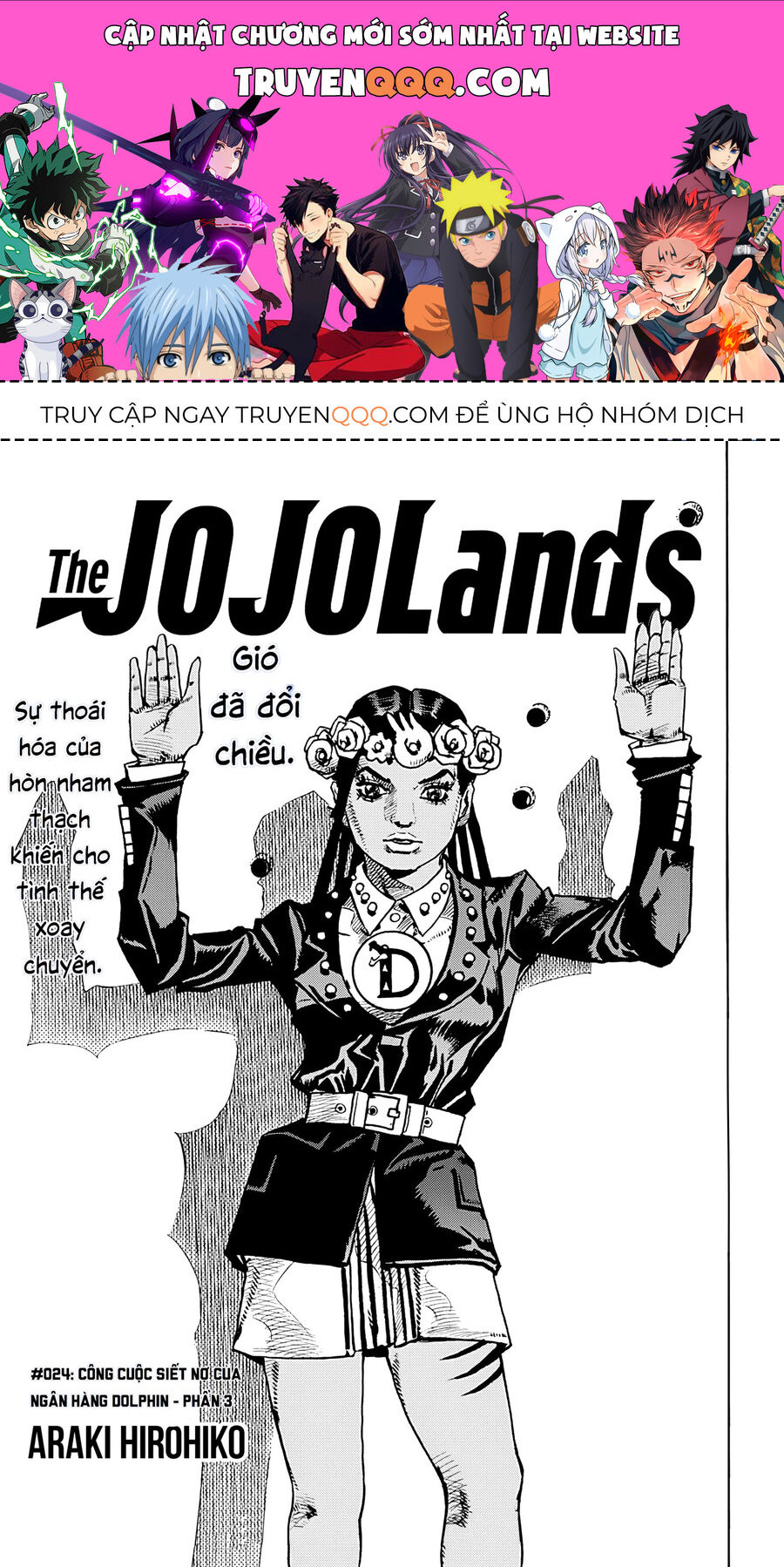 Cuộc Phiêu Lưu Kỳ Bí Của Jojo Phần 9: The Jojolands - Chap 24
