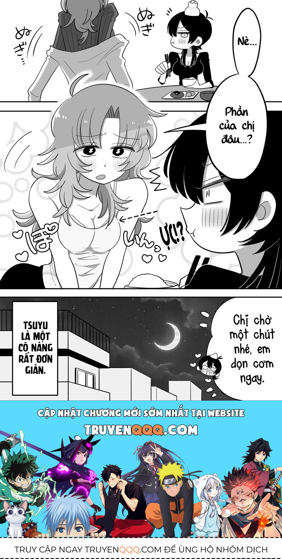 Hazue Và Tsuyu - Chap 13