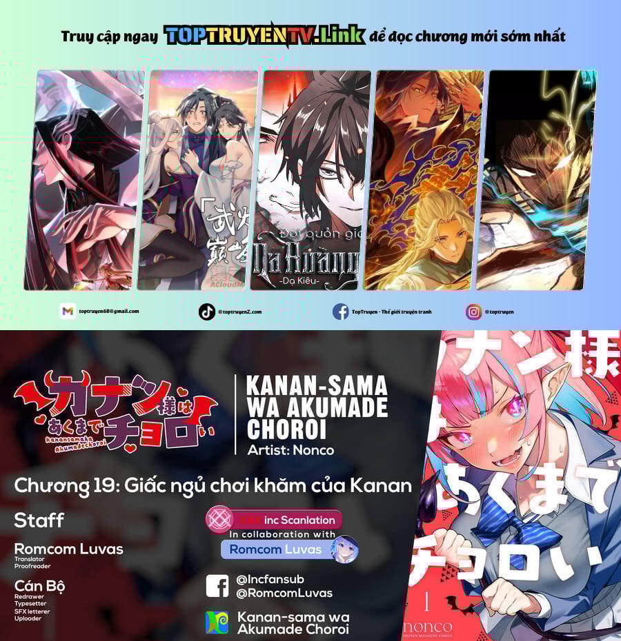 Kanan-Sama Wa Akumade Choroi - Chap 18
