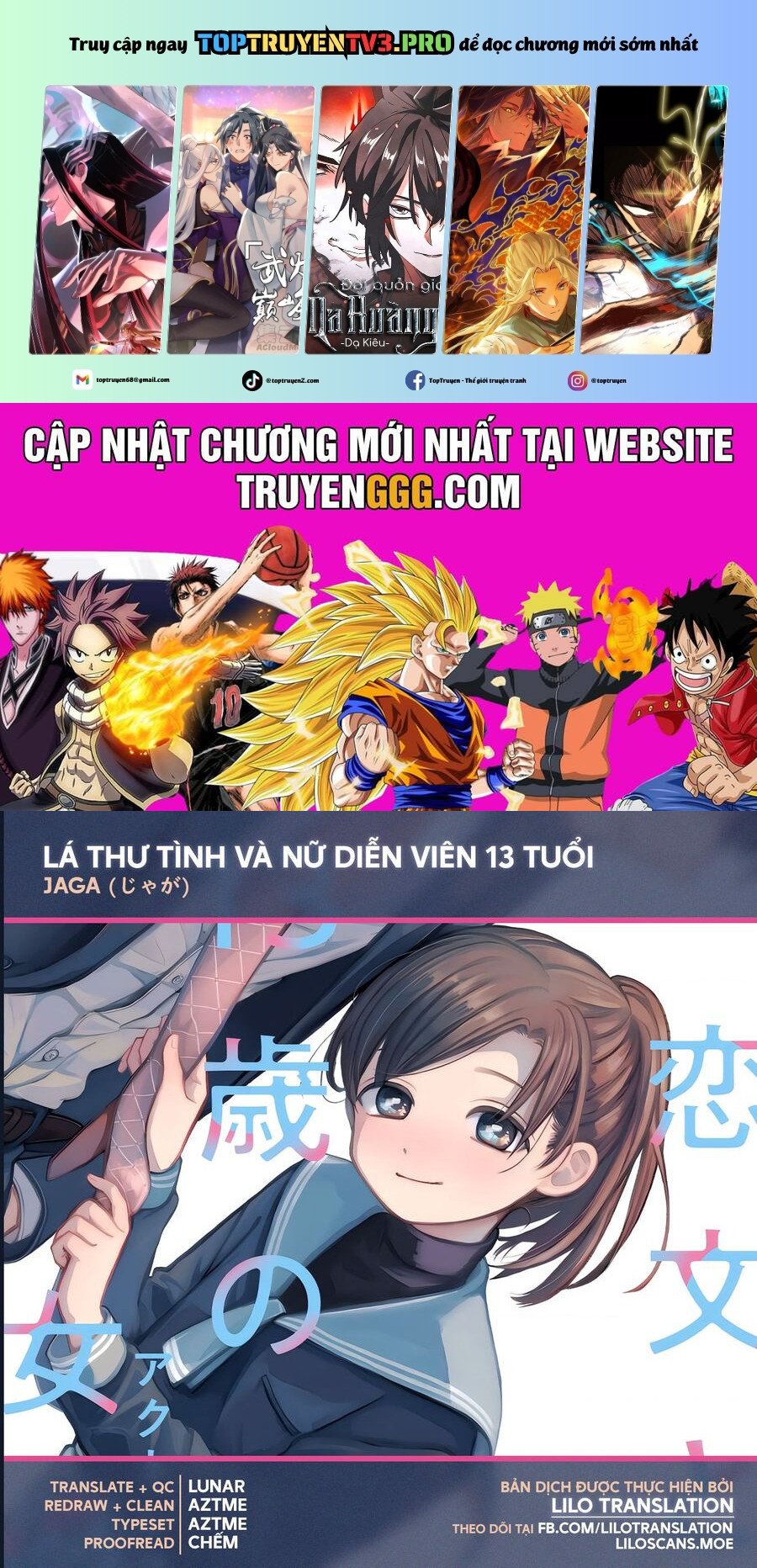 Lá Thư Tình Và Nữ Diễn Viên 13 Tuổi - Chap 2