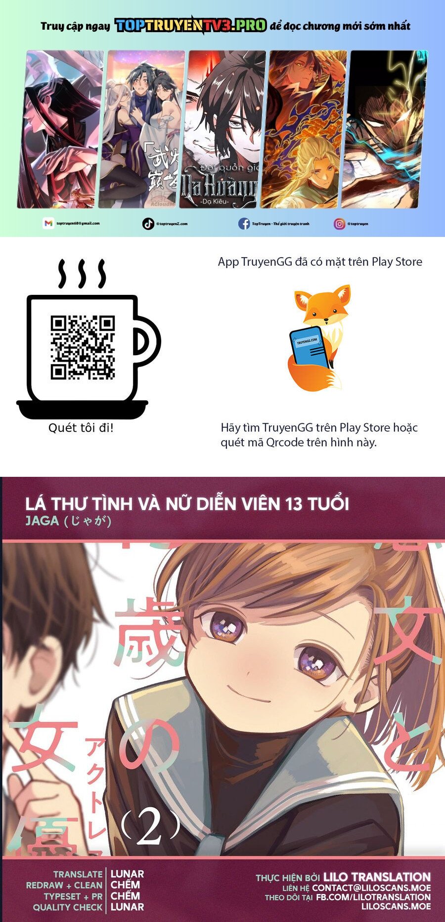 Lá Thư Tình Và Nữ Diễn Viên 13 Tuổi - Chap 9