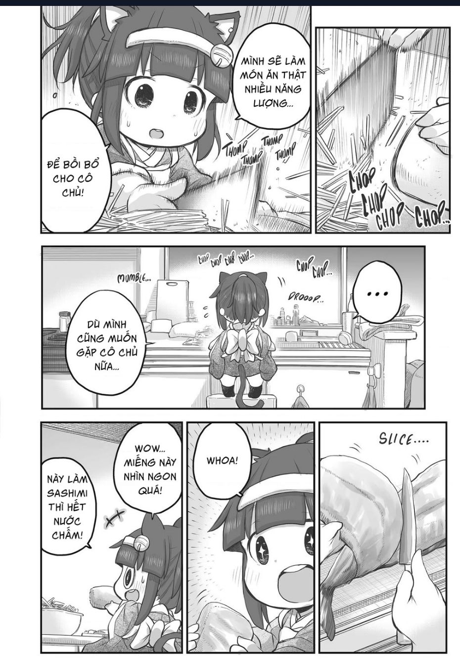 Miss Shachiku And The Little Baby Ghost - Chap 85