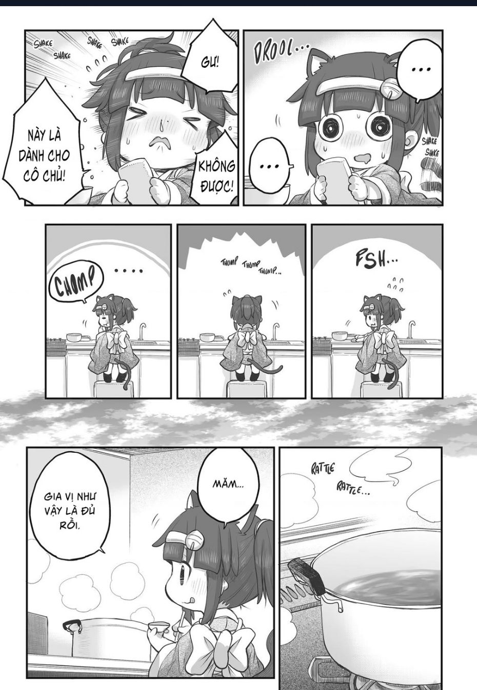 Miss Shachiku And The Little Baby Ghost - Chap 85