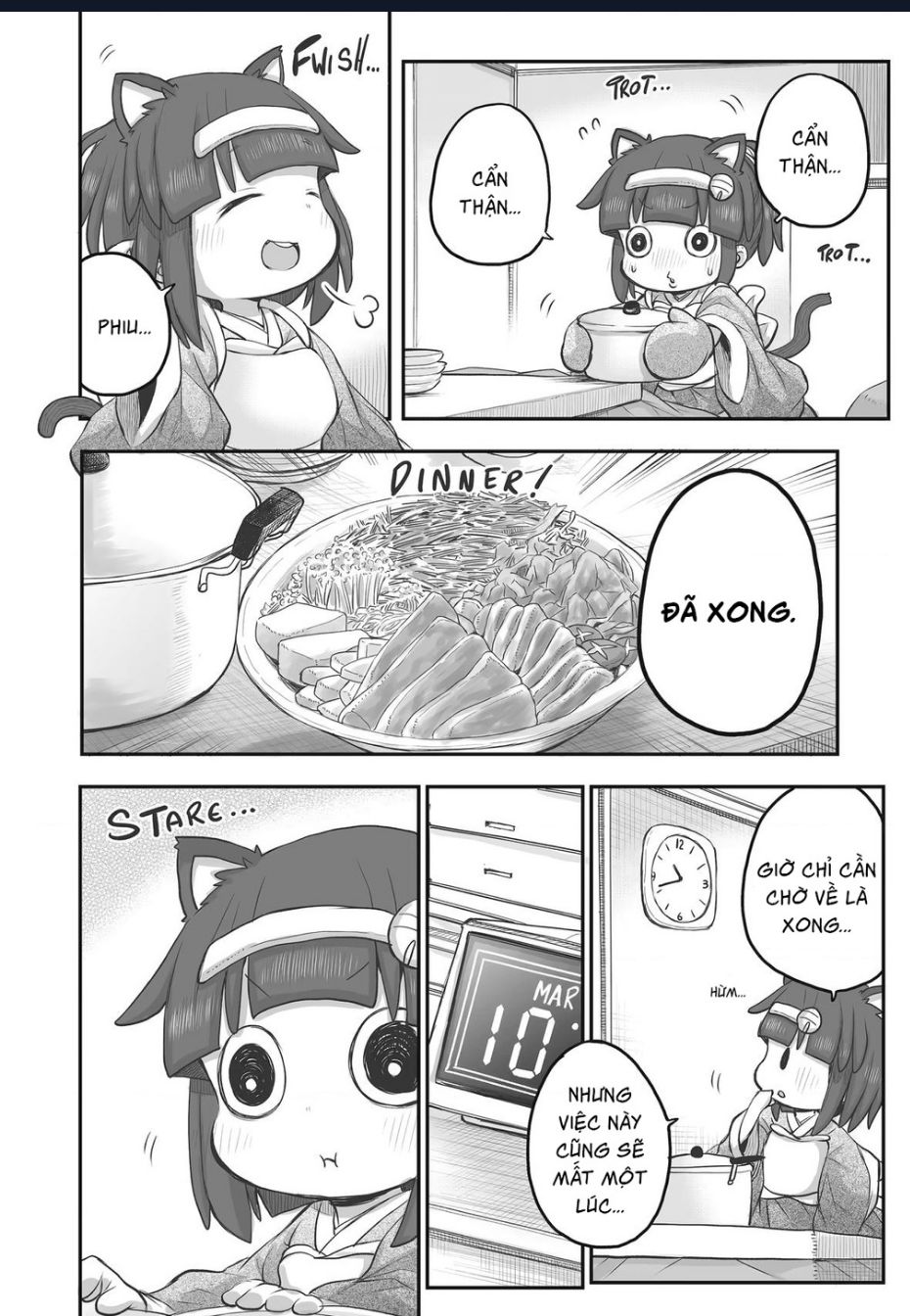 Miss Shachiku And The Little Baby Ghost - Chap 85