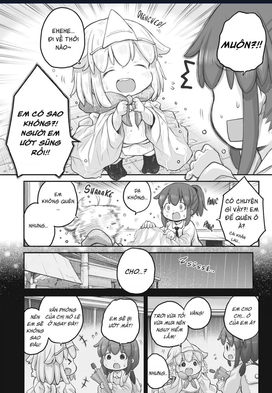 Miss Shachiku And The Little Baby Ghost - Chap 85