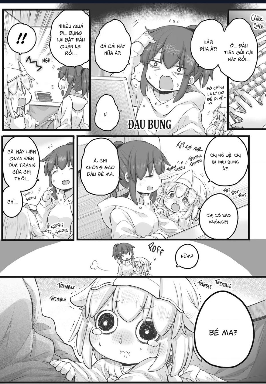 Miss Shachiku And The Little Baby Ghost - Chap 87