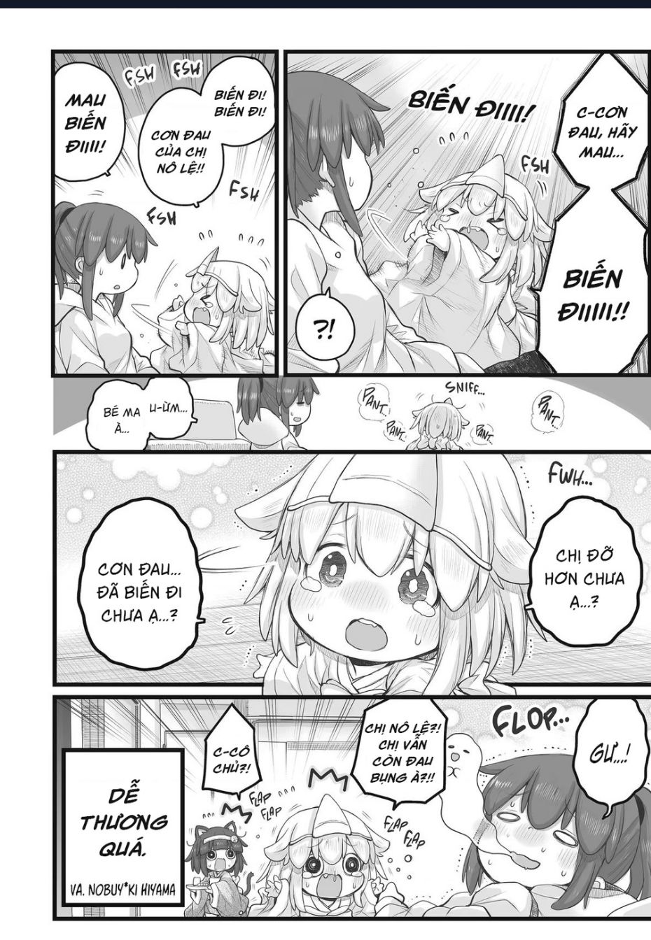 Miss Shachiku And The Little Baby Ghost - Chap 87