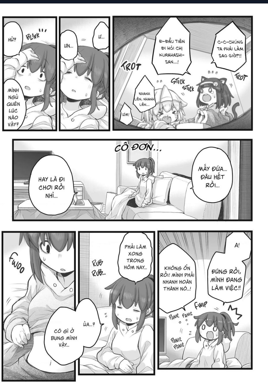Miss Shachiku And The Little Baby Ghost - Chap 87
