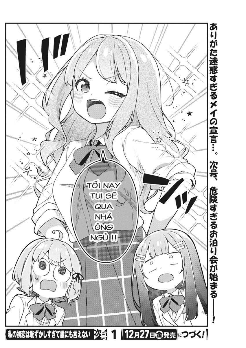 Mối Tình Đầu Của Tôi Quá Xấu Hổ Để Kể Ra - Chap 14