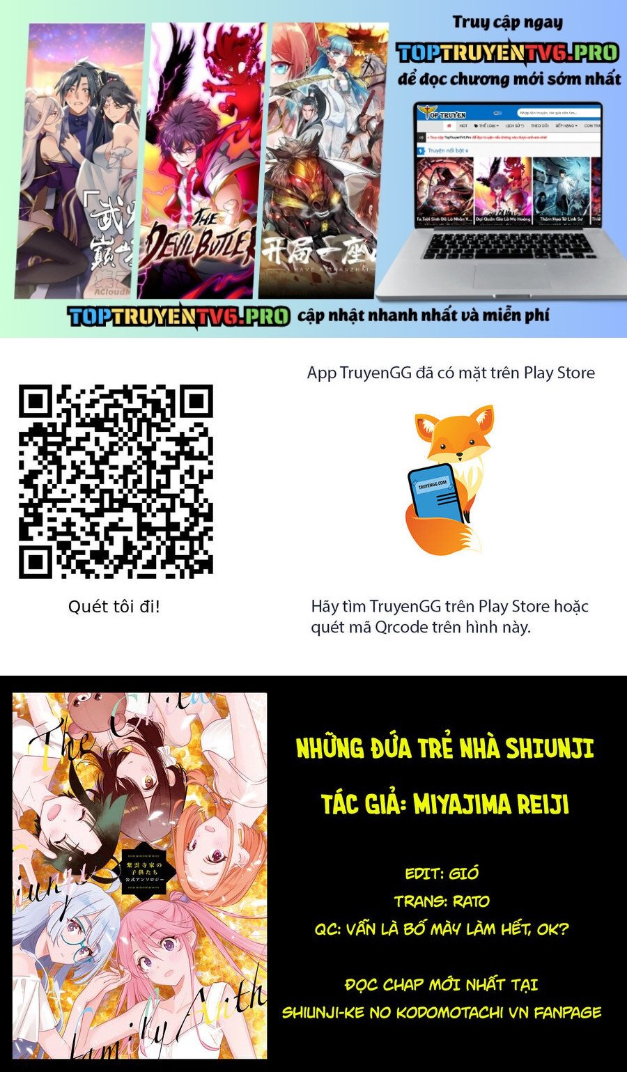 Những Đứa Trẻ Nhà Shiunji - Chap 27