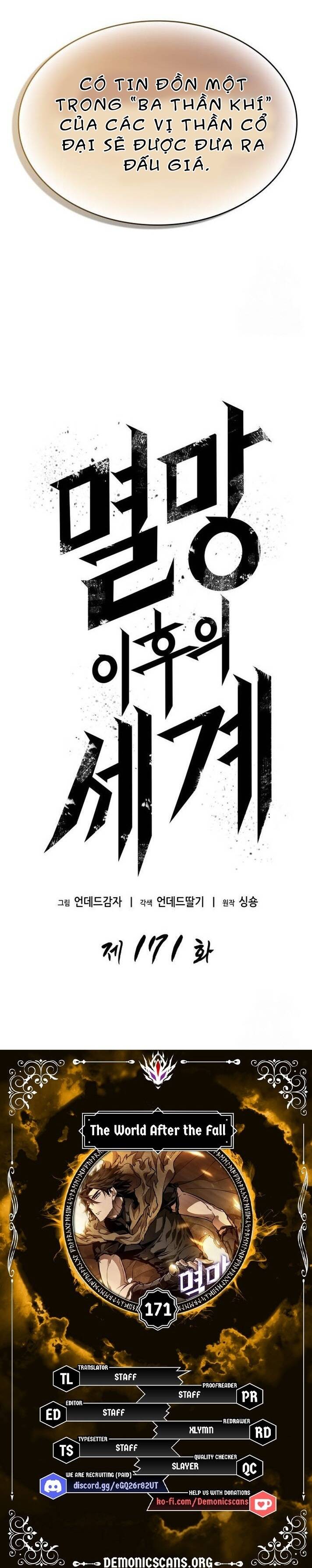Thế Giới Sau Tận Thế - Chap 171