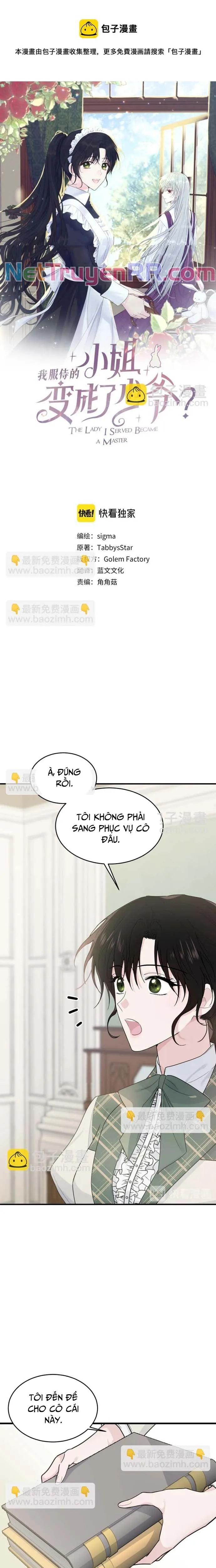 Tiểu thư mà tôi phục vụ biến thành thiếu gia rồi - Chap 6