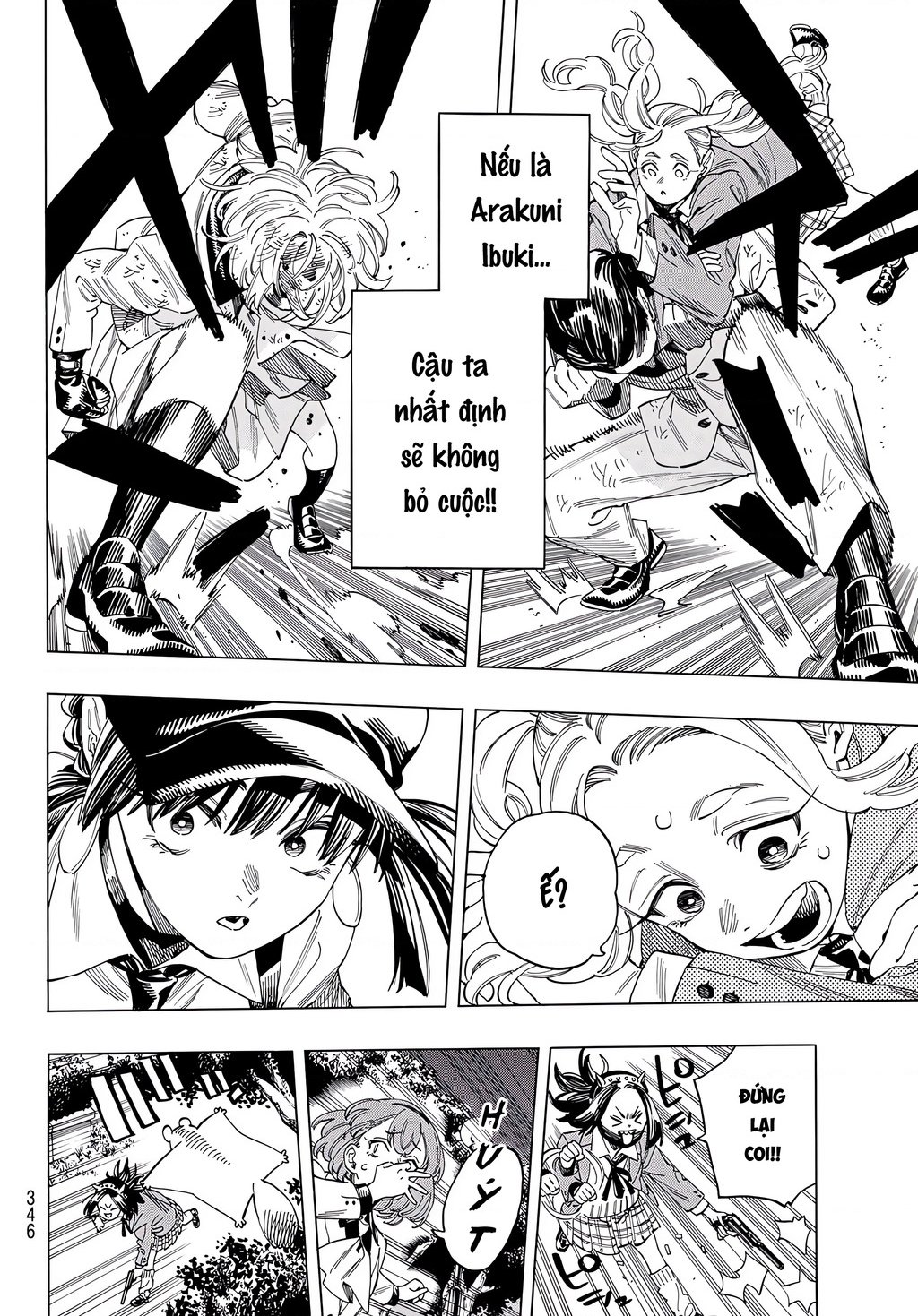 Vệ Sĩ Của Akabane Honeko - Chap 36
