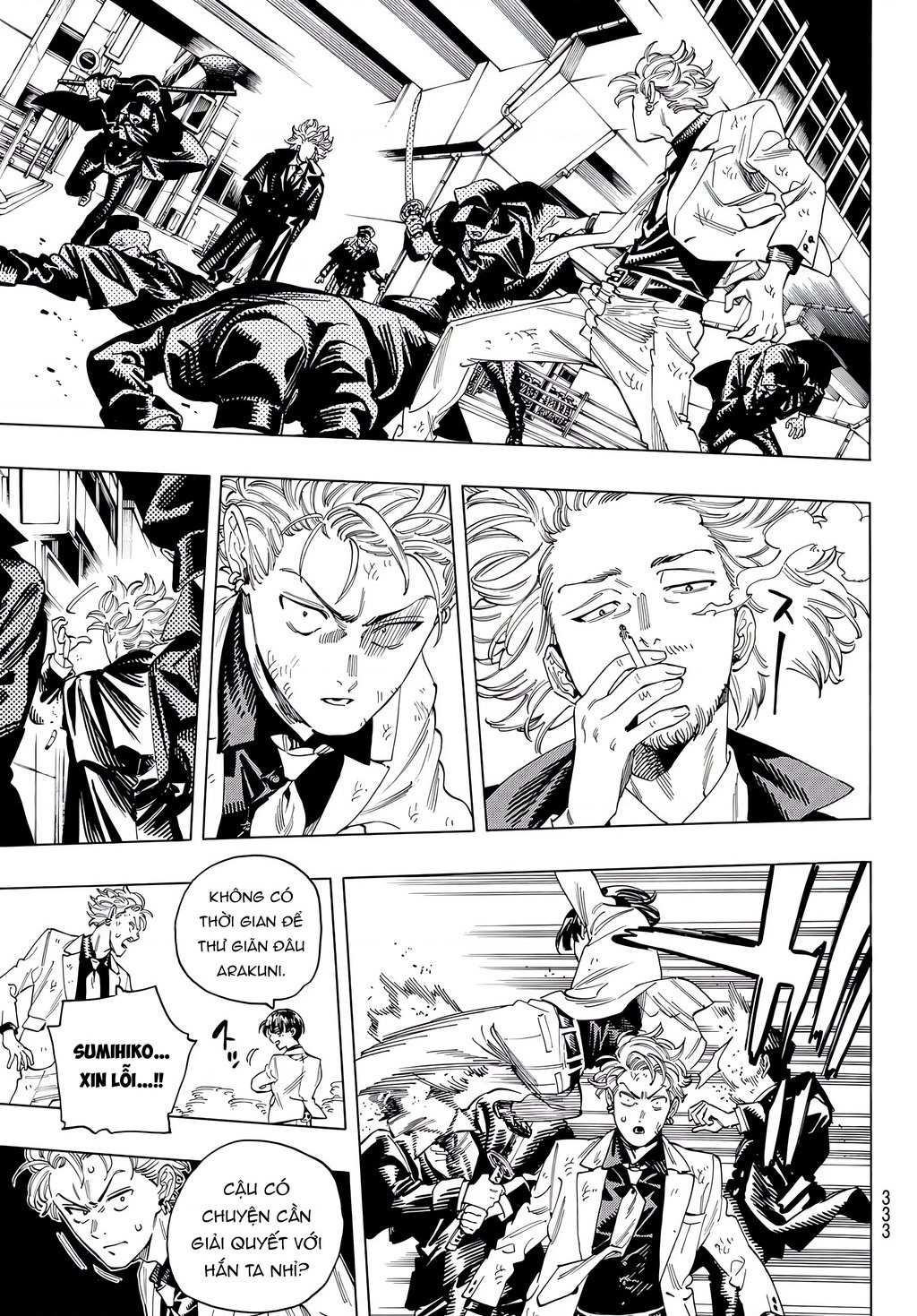 Vệ Sĩ Của Akabane Honeko - Chap 36
