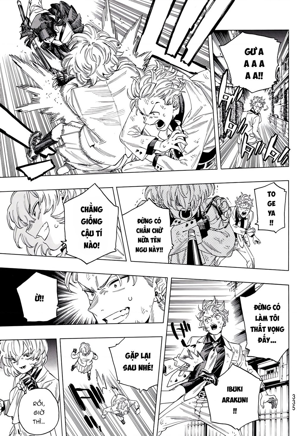 Vệ Sĩ Của Akabane Honeko - Chap 36