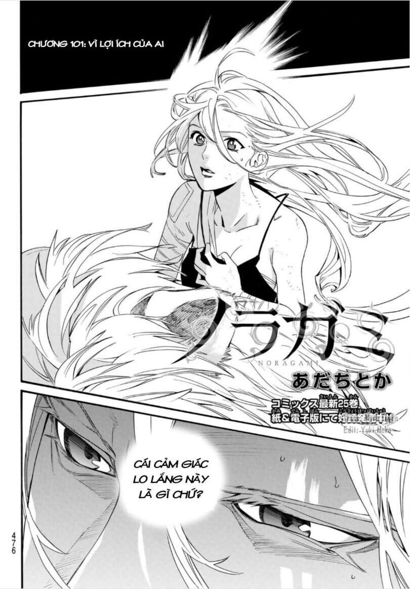 Vị Thần Lang Thang: Noragami - Chap 101