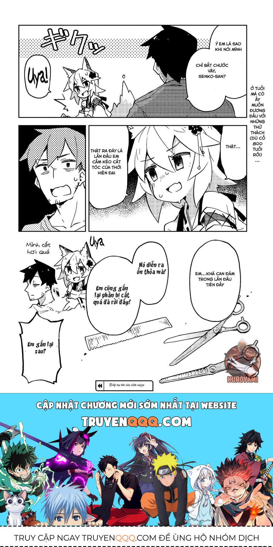 Nàng Cáo Đảm Đang Senko - Chap 18