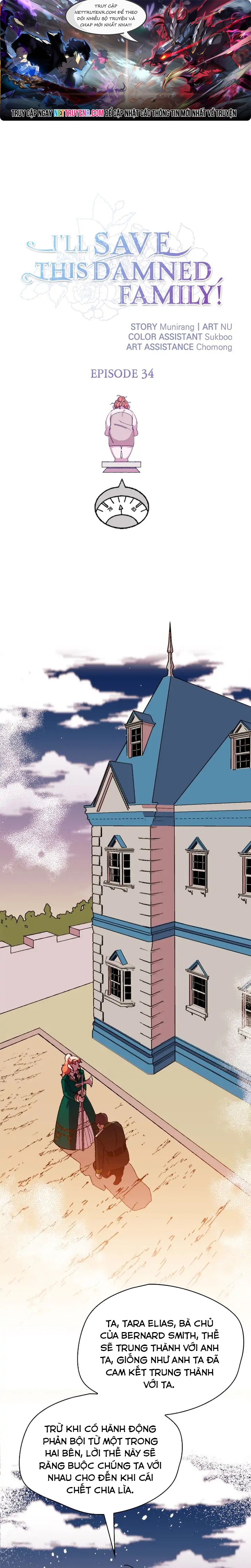 Tôi Sẽ Cứu Lấy Gia Tộc Sắp Sụp Đổ - Chap 34
