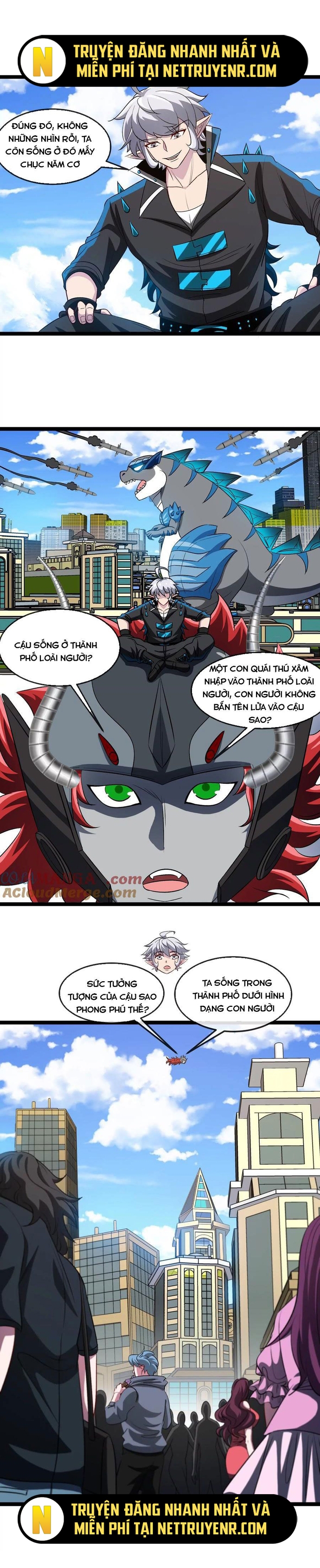 Trùng Sinh Thành Godzilla - Chap 185