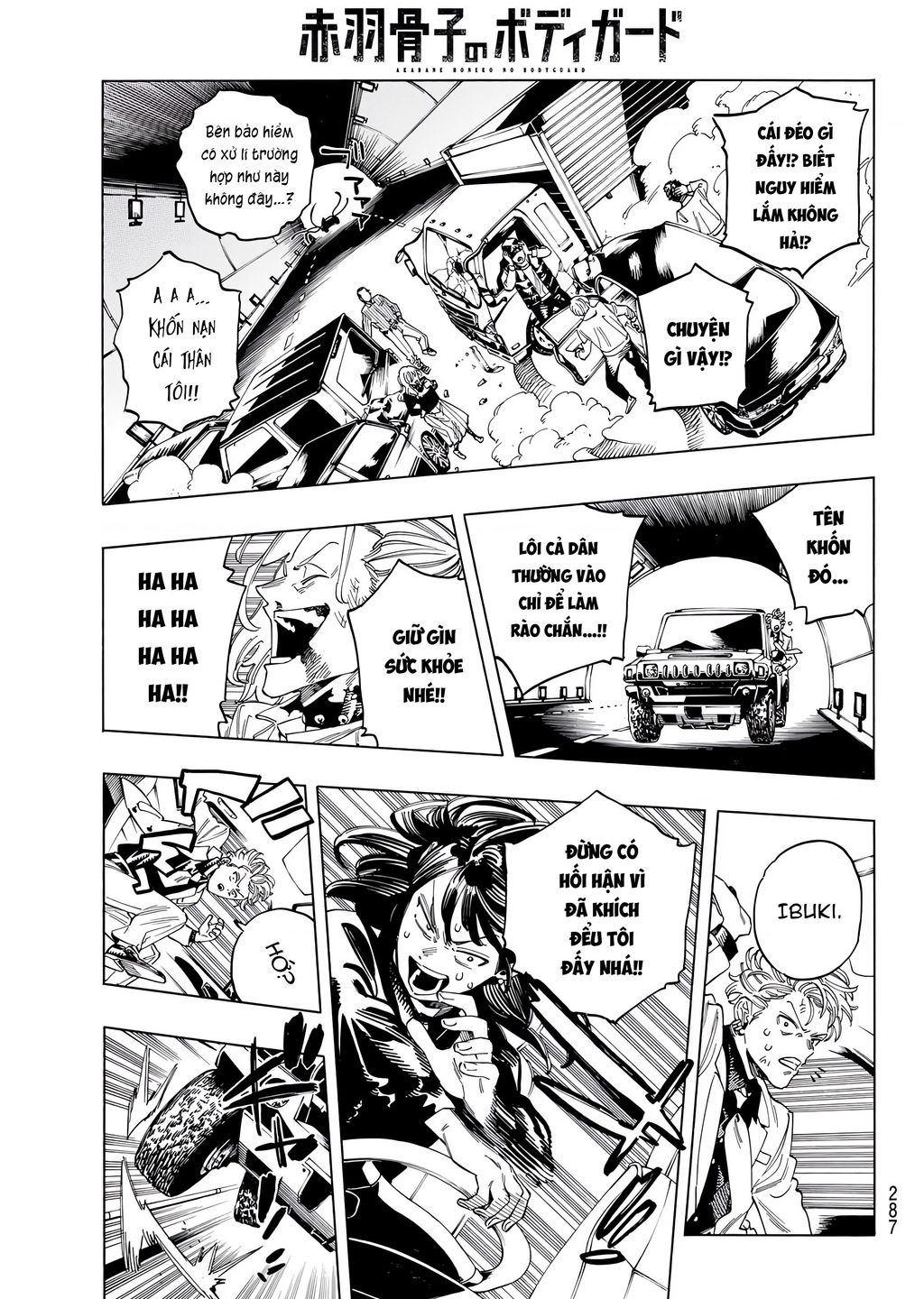 Akabane Honeko No Bodyguard - Chap 31