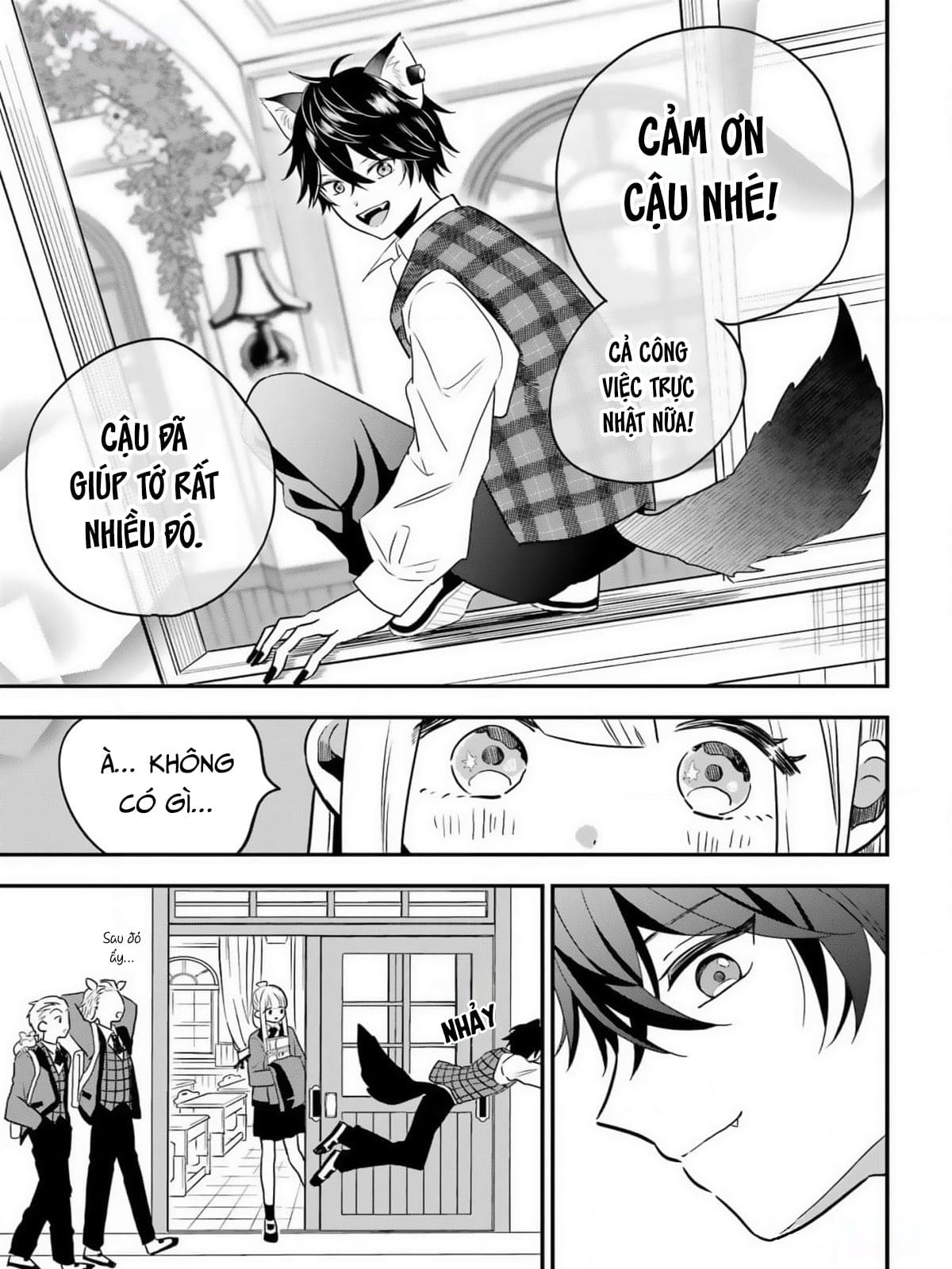 Bí Mật Của Cậu Người Sói - Chap 2