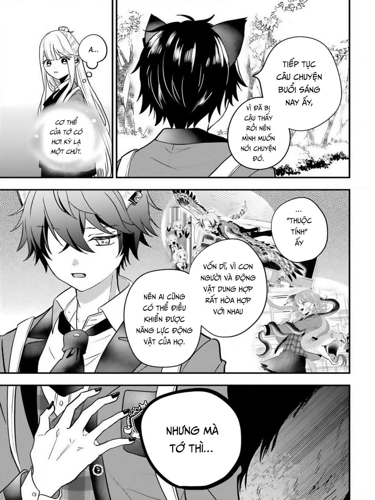 Bí Mật Của Cậu Người Sói - Chap 2