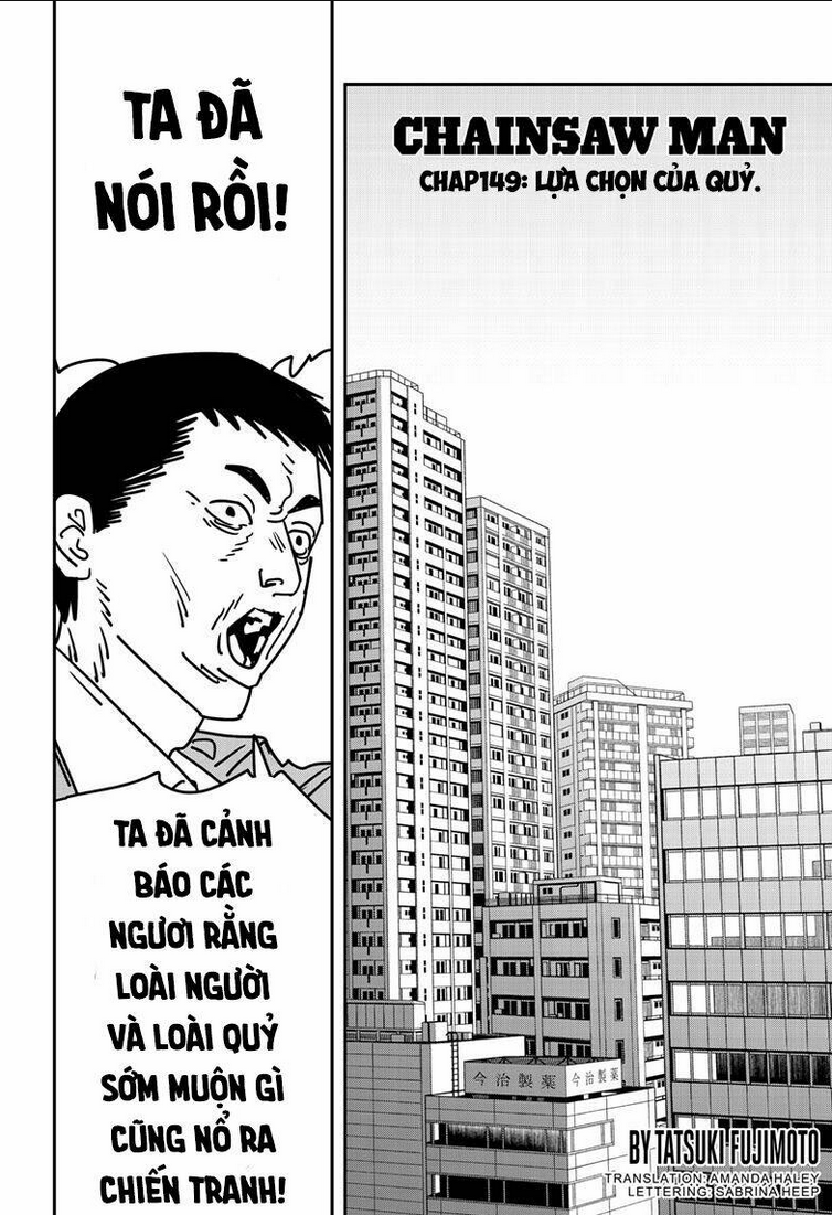Chainsaw Man - Thợ Săn Quỷ - Chap 149