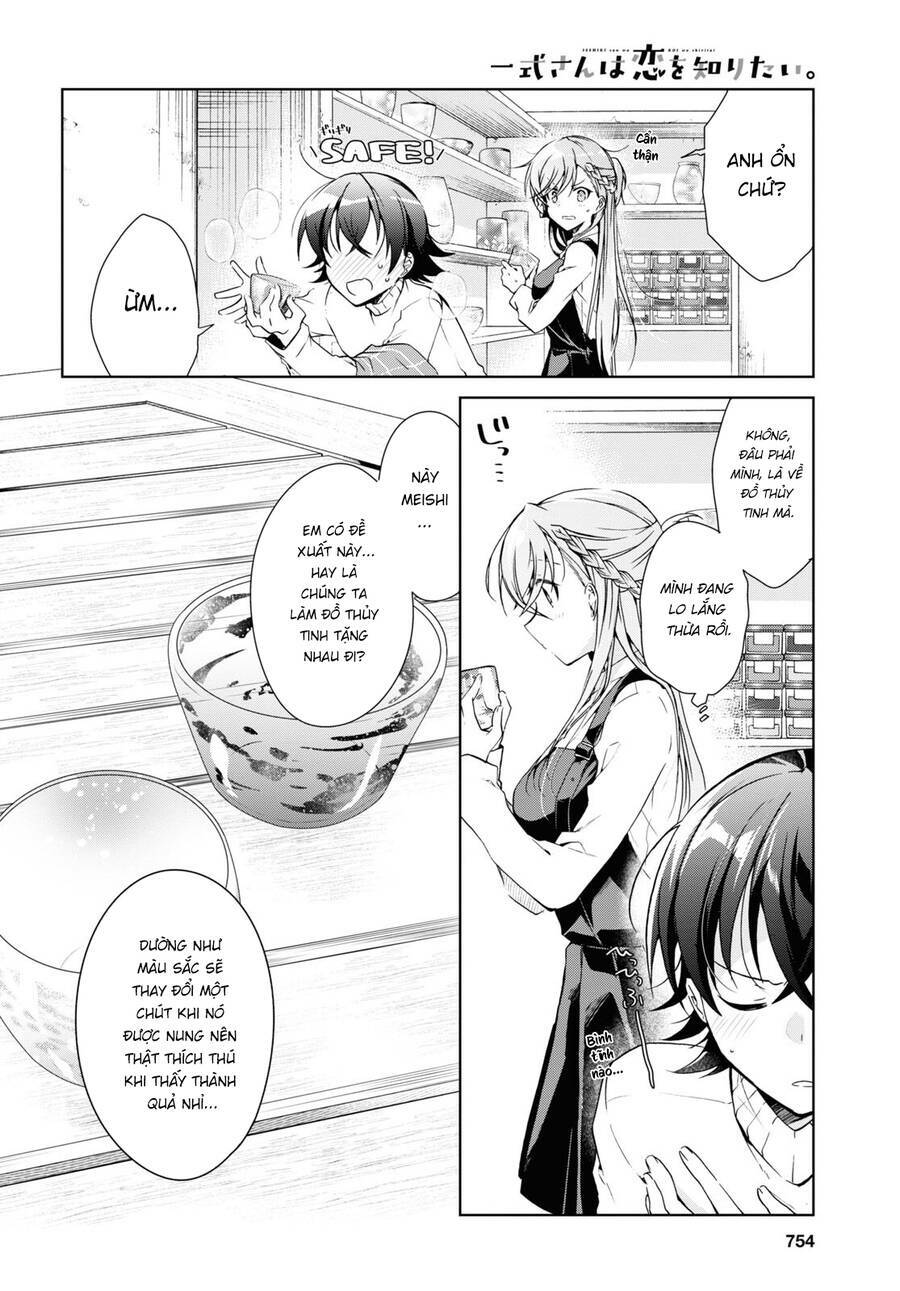 Isshiki-San Wa Koi Wo Shiritai - Chap 16