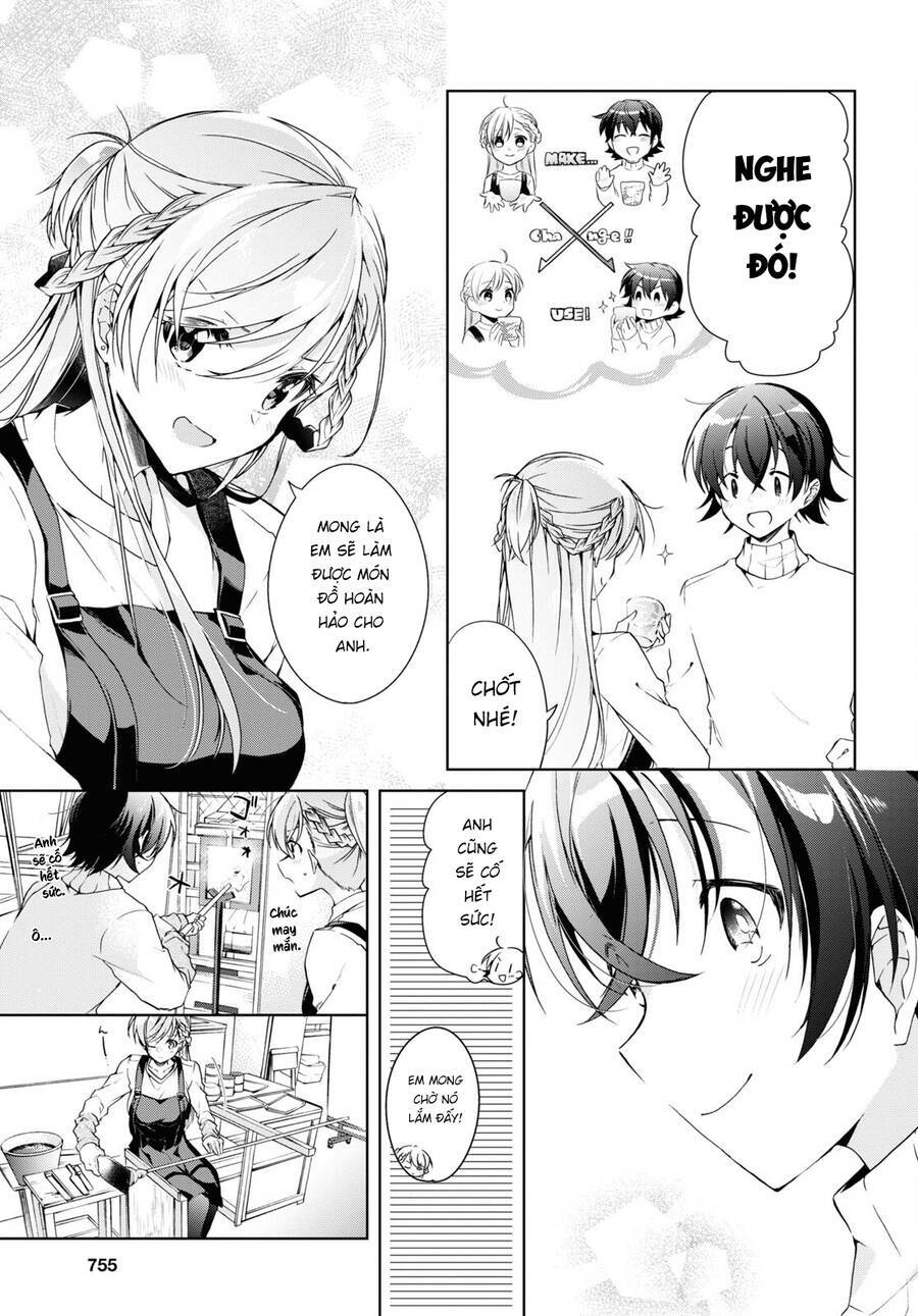 Isshiki-San Wa Koi Wo Shiritai - Chap 16