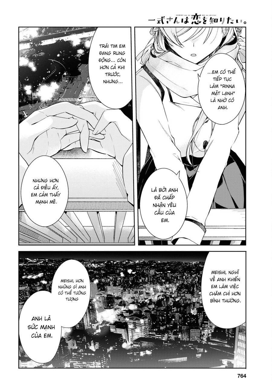 Isshiki-San Wa Koi Wo Shiritai - Chap 16