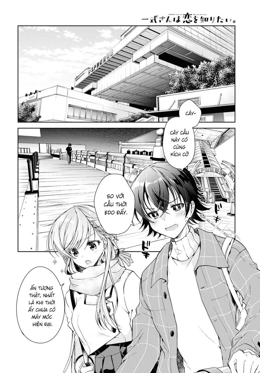 Isshiki-San Wa Koi Wo Shiritai - Chap 16