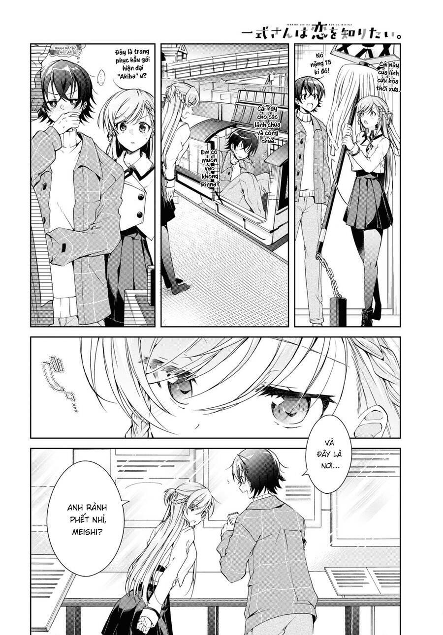 Isshiki-San Wa Koi Wo Shiritai - Chap 16