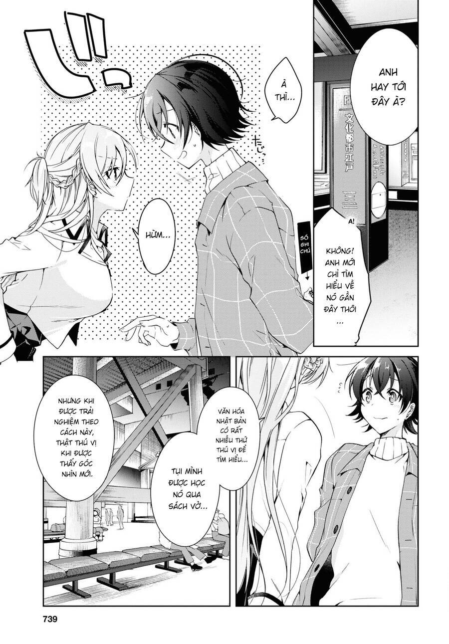 Isshiki-San Wa Koi Wo Shiritai - Chap 16