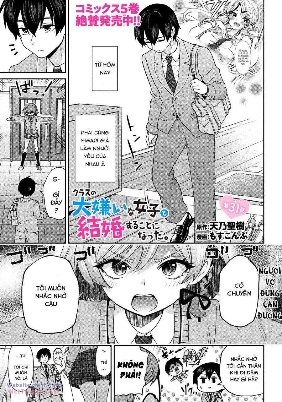 Kết Hôn Với Người Mà Tôi Ghét Nhất - Chap 31