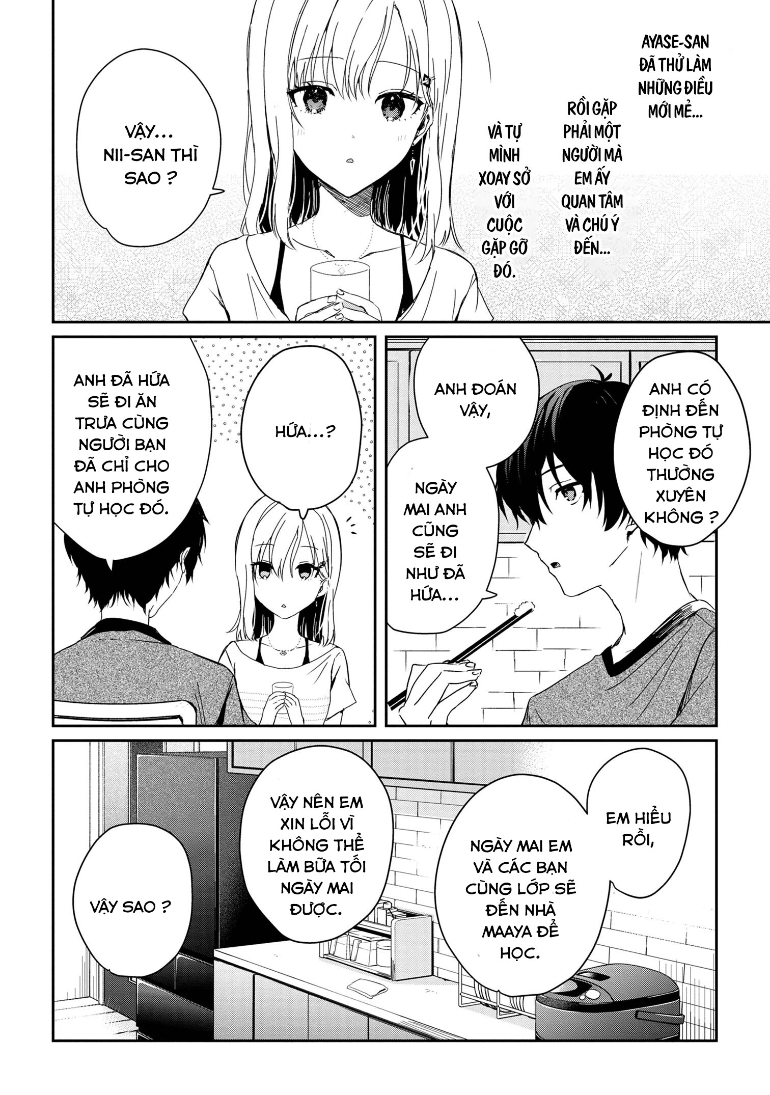 Sống Cùng Em Kế - Chap 22.1
